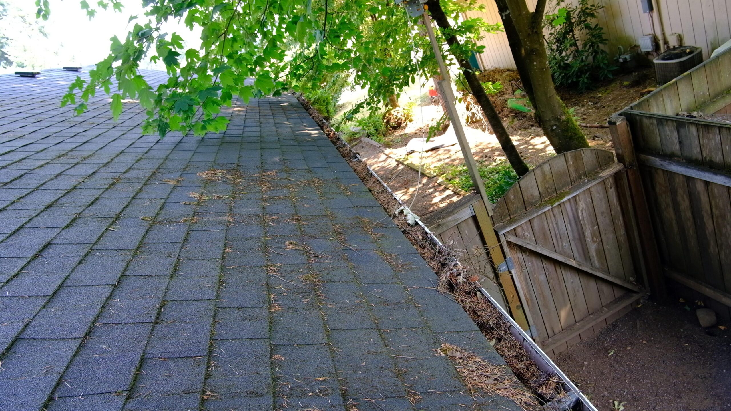 Aloha Gutter Cleaning Service Before and After Photos