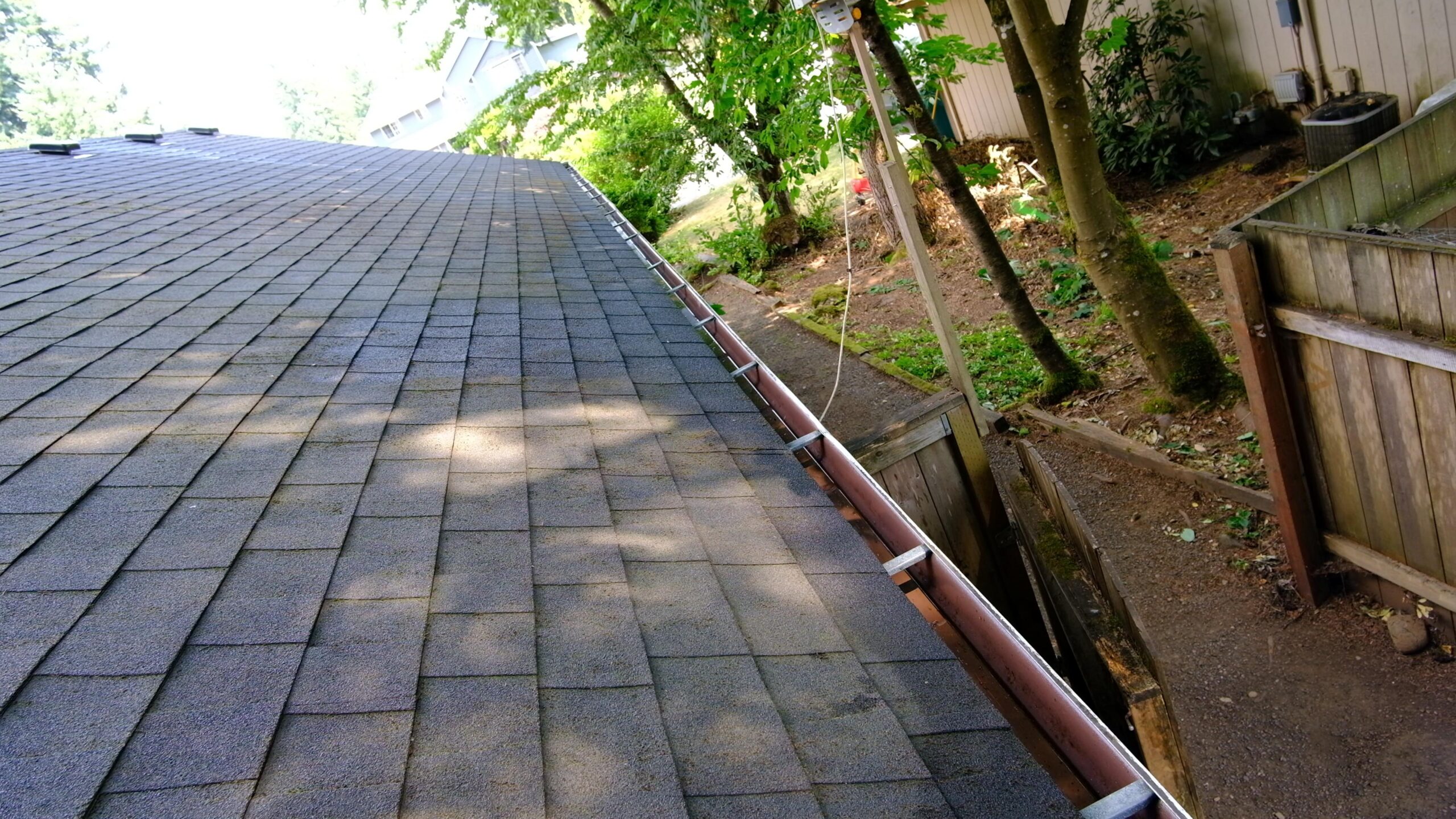 Newcastle Gutter Cleaning Service Before and After Photos