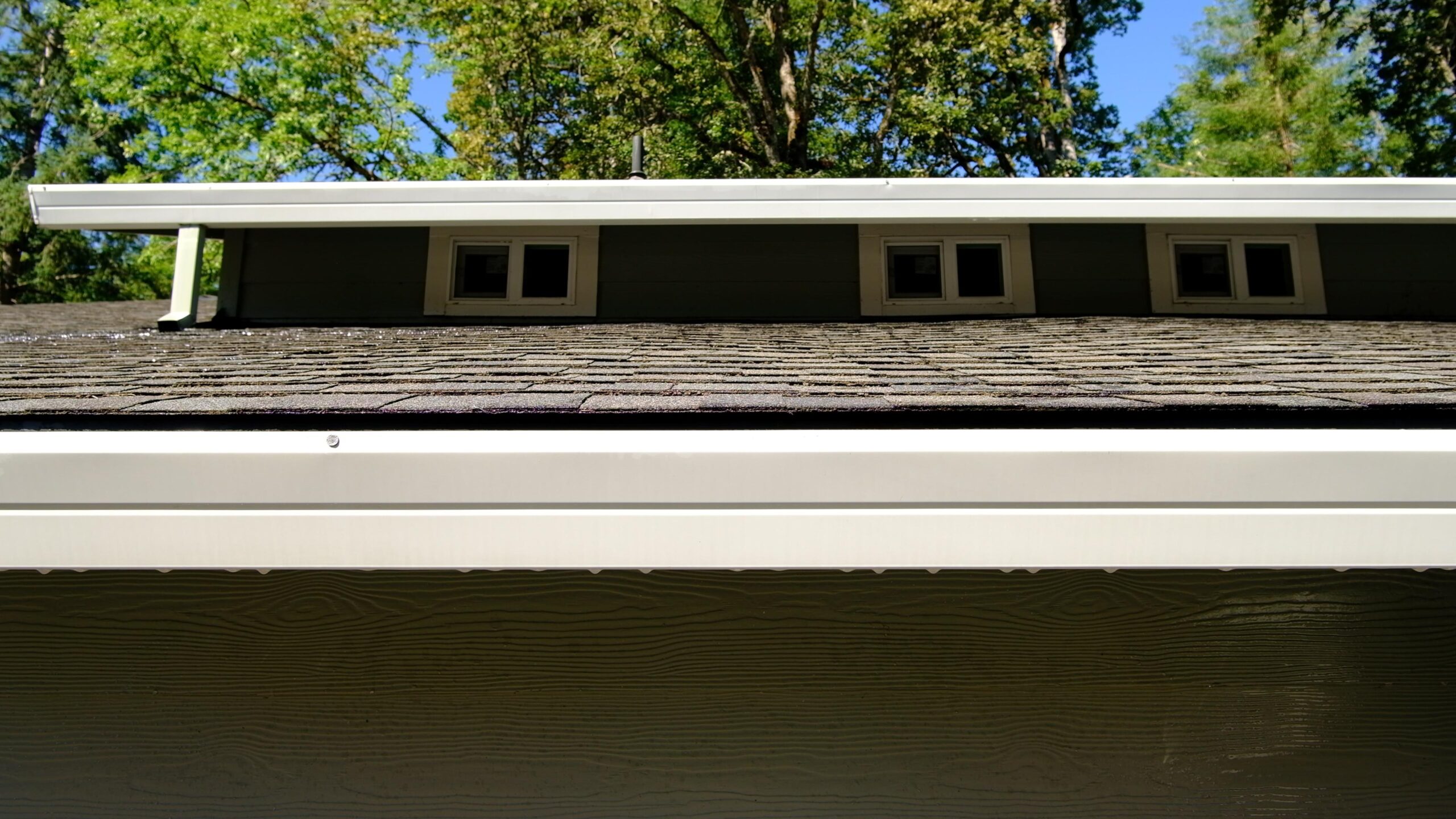 Vancouver Gutter Whitening Service Before and After Photos