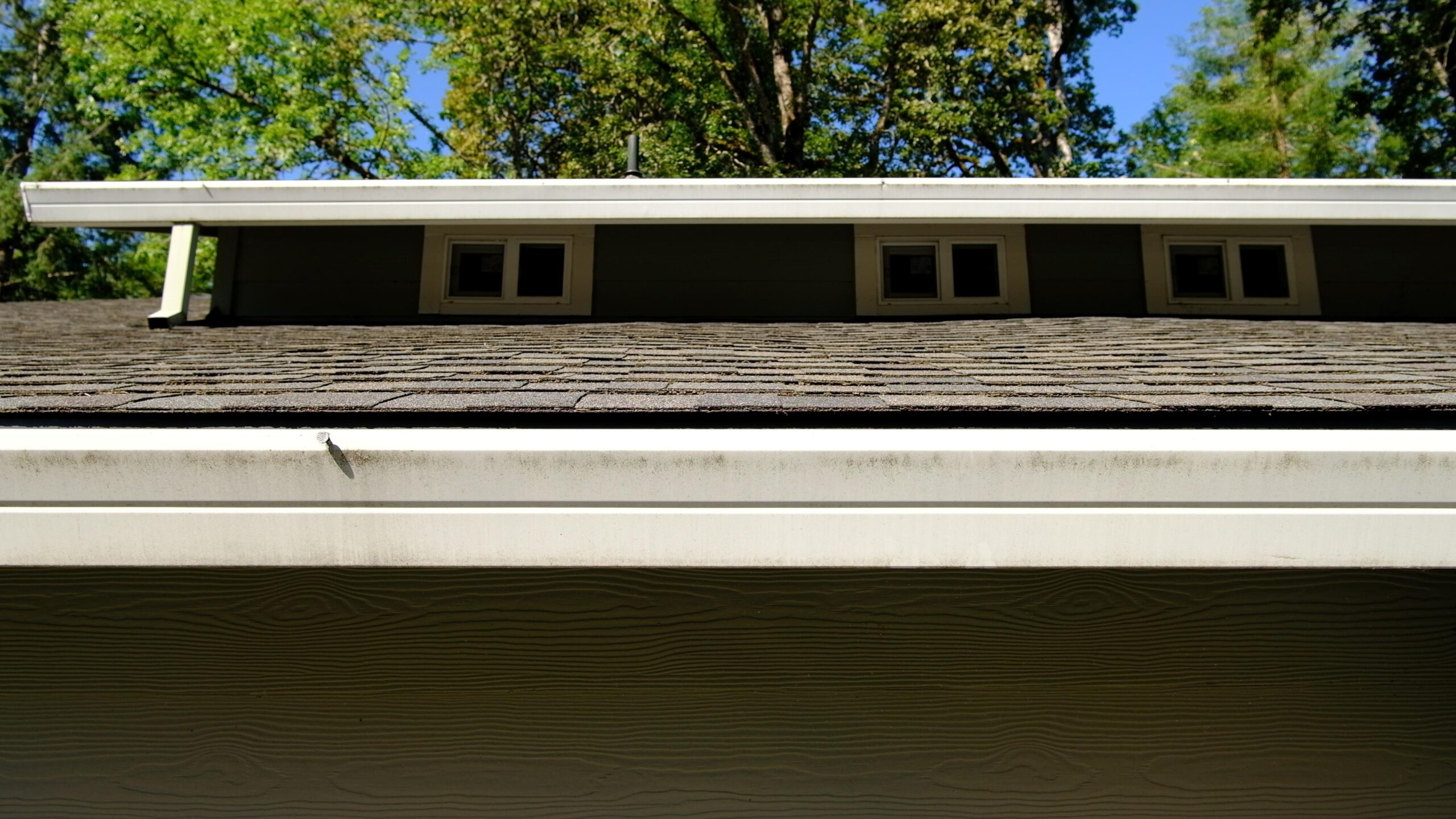 Vancouver Gutter Whitening Service Before and After Photos