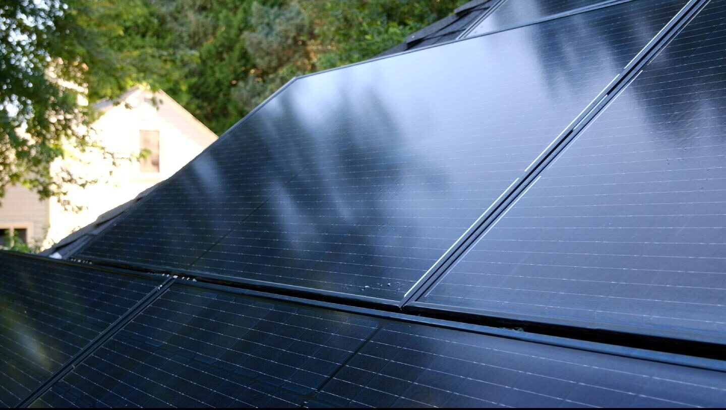 Vancouver Solar Panel Cleaning Service Before and After Photos