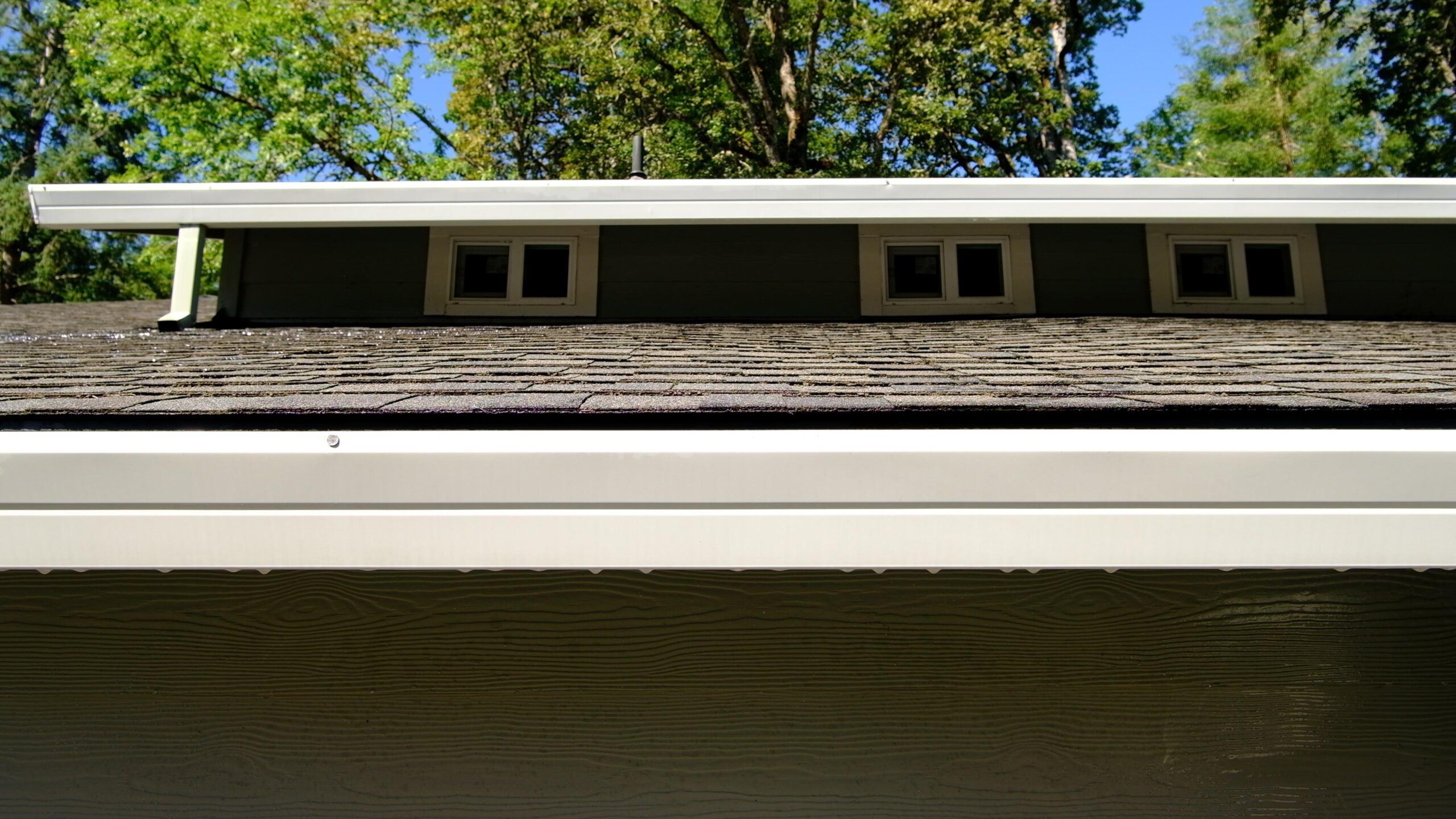 Seattle Gutter Whitening Service Before and After Photos